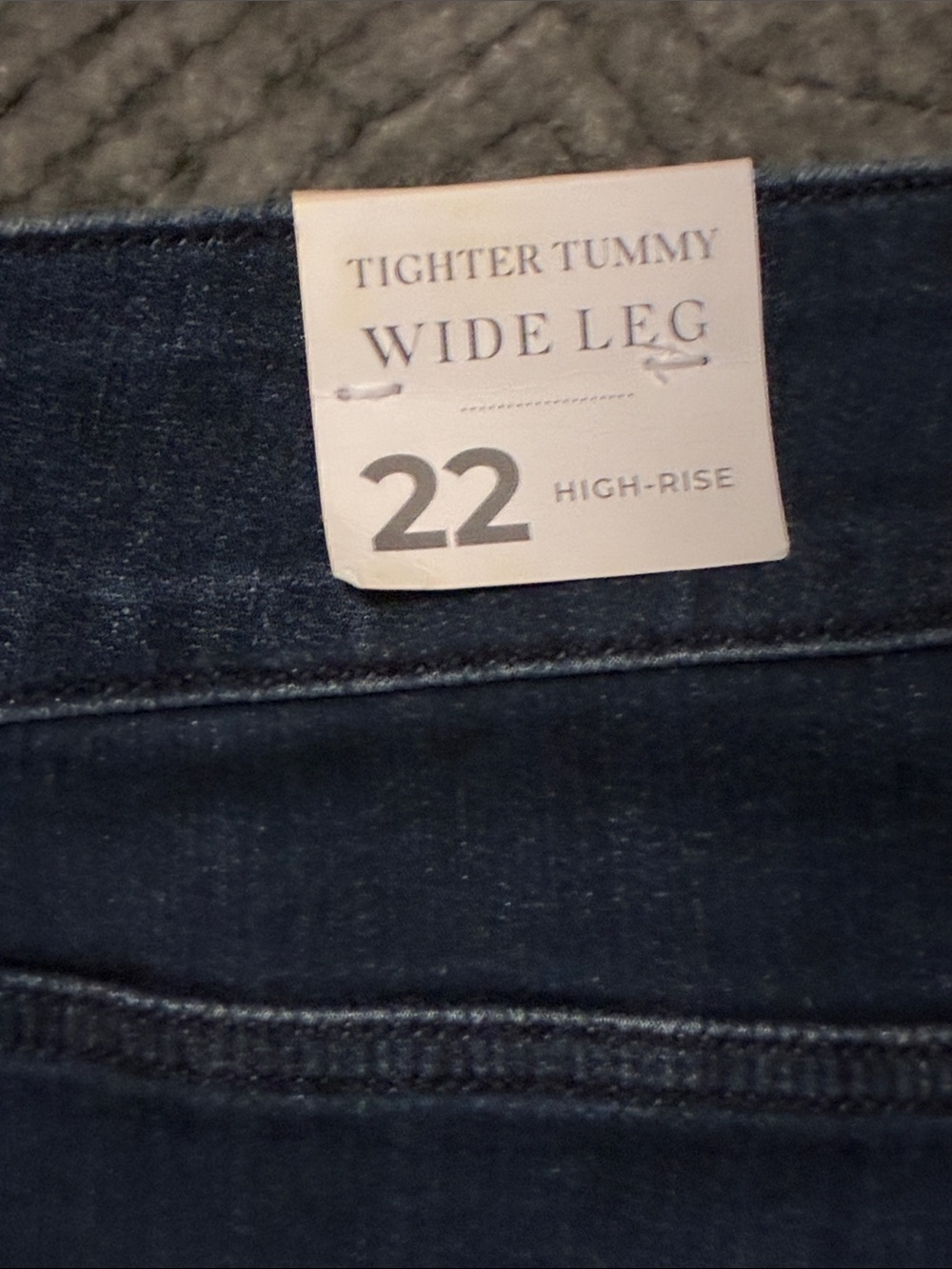 Lane Bryant Dark Blue Wide Leg Women’s Jeans - Picture 7 of 10